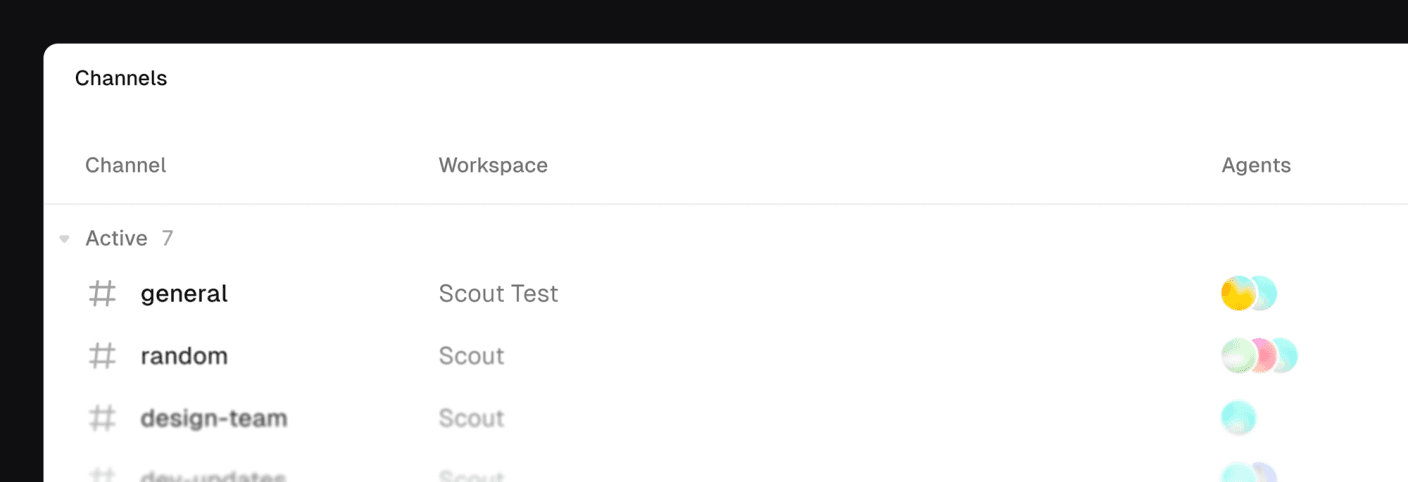 Modifying the models assigned to existing agents in Scout