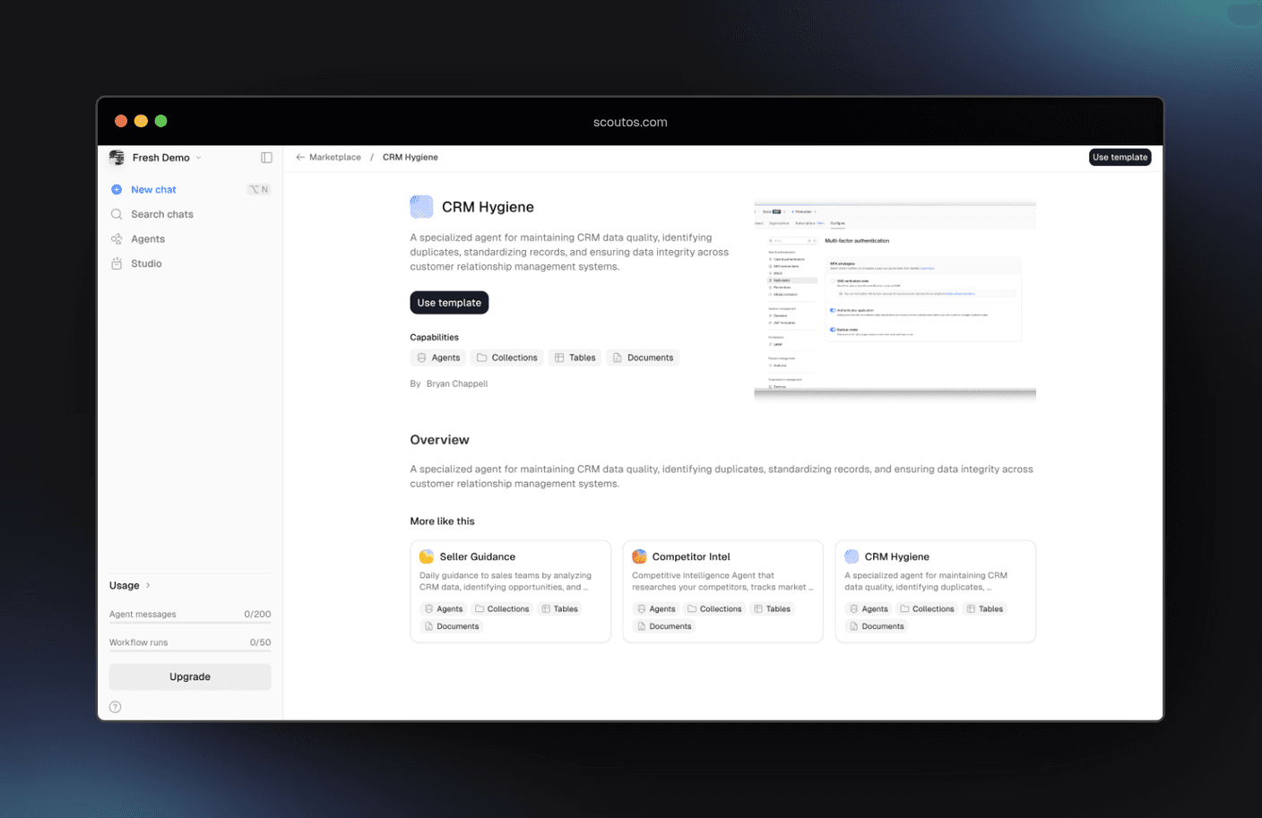 The new self-installing agent marketplace