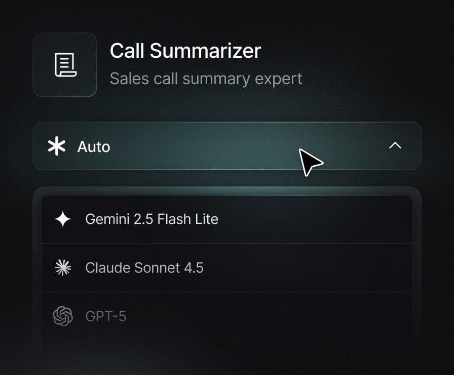 Multi-model intelligence