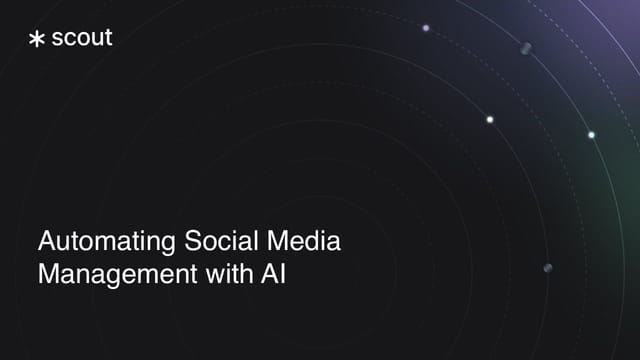 Automating Social Media Management with AI