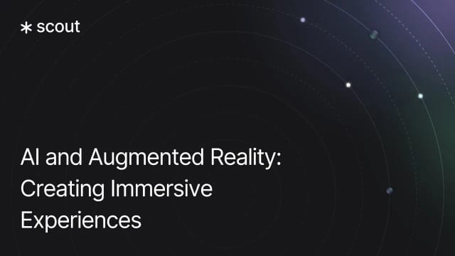 AI and Augmented Reality: Creating Immersive Experiences