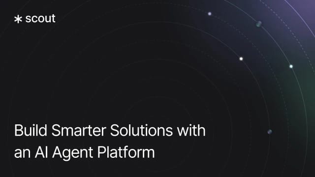 Build Smarter Solutions with an AI Agent Platform