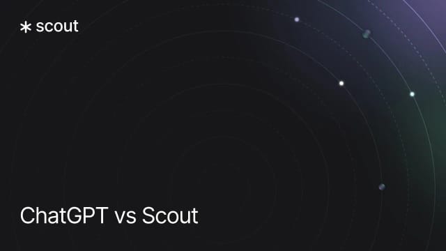 ChatGPT vs Scout