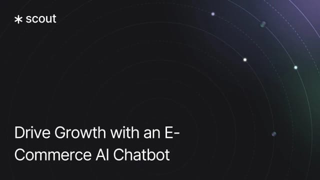 Drive Growth with an E-Commerce AI Chatbot