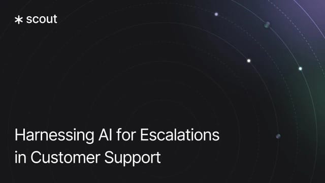 Harnessing AI for Escalations in Customer Support